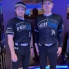 伊藤大海・加藤貴之 明日から着るエスコンフィールド1周年ユニフォームをロッカーで試着中
