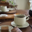 美味しいコーヒーと美味しいおやつと。至福の時間。