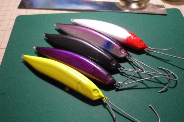 すずきのハンドメイドルアー製作記 塗装
