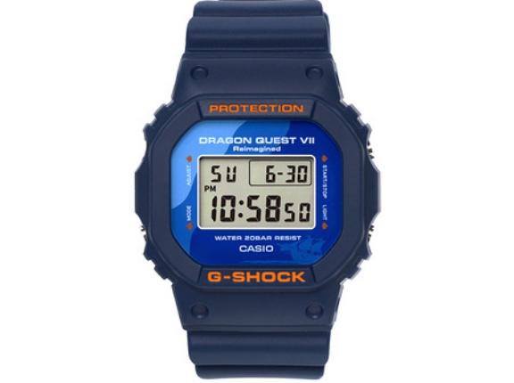 バックライトにスライム！ドラゴンクエストVII Reimagined×G-SHOCK コラボモデル発表！予約受付中。18,700円。