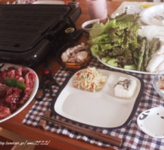 焼肉の献立
