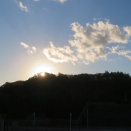 紅葉の白水阿弥陀堂