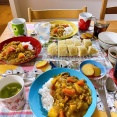 子どもの手が止まらないお野菜で晩ごはん