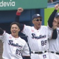 池山監督大はしゃぎ！ 怒涛の連打で一挙7得点！5-0を大逆転ｗｗｗｗｗ