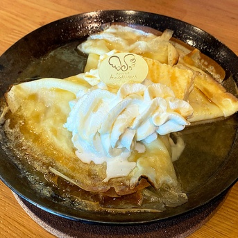 クレープシュゼットが食べたくて北斗市開発「Angelique（アンジェリック）」