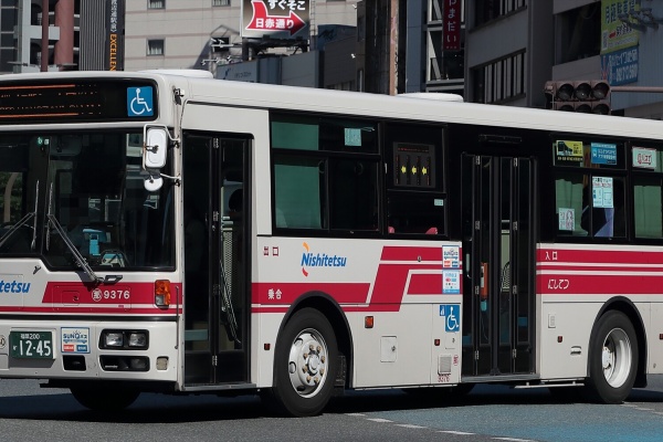 西鉄バス 西日本鉄道 西工96MC アドウィング Yahoo!オークション - 送料無料 アドウィング 西工ネオロイヤル