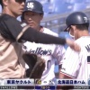 【練習試合vsヤクルト】日ハム金子、2アウトから鶴岡のパスボールとセーフティバントで1点を失う…