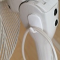 【シニアの暮らし】おすすめ💕ダイソー便利品！扇風機電気コードのスッキリ収納。。