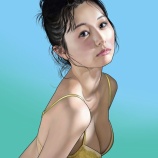 『くりえみさんの似顔絵を描きました』の画像