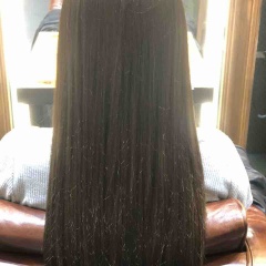 当日予約。縮毛強制