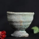 古谷和也さんの伊賀窯変馬上杯です