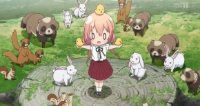 【ひなこのーと】第1話 感想 田舎から来たかかし系女子