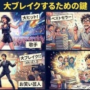 【大ブレイクするための鍵】