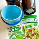 929円：【水耕栽培】大葉＆ベビーリーフ 100円SHOPでお買い物（4月分21日目）