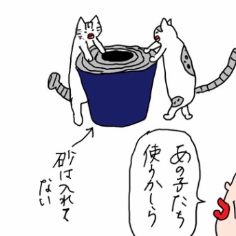 使い方間違っているネコたち
