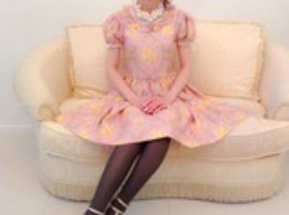 ☆Sale80%OFF★バロックドールワンピ★ベルサイユローズ柄ピンクゴールド、 残り38サイズのみ3枚☆