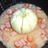『新玉ねぎの炊き込みごはん』の画像