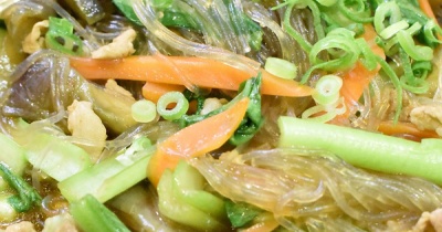 盛り盛りの麻婆春雨を作ってみた