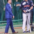 【画像】大谷翔平さん、中田翔を見つける