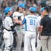 日ハム建山投手コーチ、3回4失点KOのポンセに「制球面をしっかりやっていかないと」