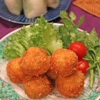 外カリッ中もっちり♪厚揚げの大葉みそチーズ焼き！連載