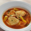 鶏胸肉とパプリカのトマト煮込み