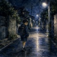 夜中の2:30頃小学生位の子が1人で歩いてて、こっちをチラチラ見てたけどなんか困ってたのかな