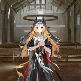 【アクナイ】ずっとこのシスター服がデフォルトなんだと思ってた