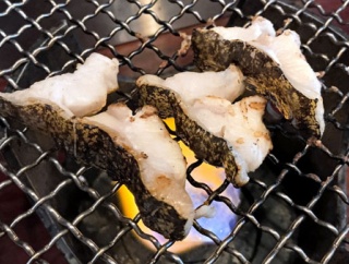 白浜町「ウツボの網焼＆クエの塩焼」他