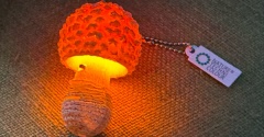 素晴らしい造形で光り方が綺麗★キノコLEDライトコレクション！