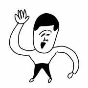 LINEスタンプが出ました「凡人スタンプ夏ですね！」