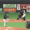 日本ハム・大田泰示、バットを折りながらもセンター前へ勝ち越しのタイムリーヒット！