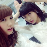 【AKB48】加藤玲奈「指原さんとの写メ(^∇^)」。他