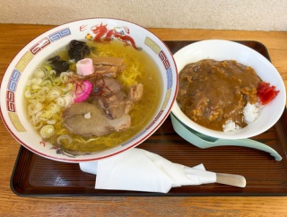 上富良野町【味処 新町】しお篇/カレーライス篇