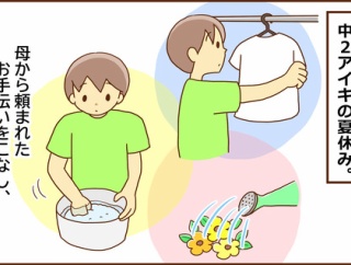中２アイキの夏休み