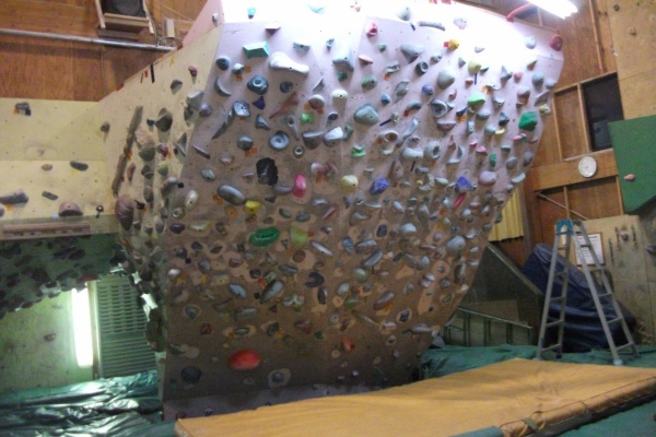 山とクライミングともののけ アート ウォール