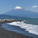 三保の松原、富士山が美しい