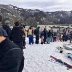 渋谷で働くスノーボーダー