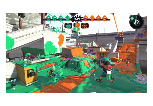 【スプラトゥーン2】ガチエリア登場
