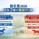 弥生賞2026｜パントルナイーフの強調データとアドマイヤクワッズの不安材料を比較