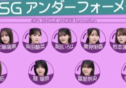 40枚目アンダー、ミーグリ全完売者がなぜか最後列に