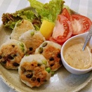 鍋料理用に買ったタラで！タラとはんぺんのお焼♪