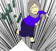 八つ当たりです‼︎
