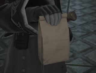 【FF14】7.5メインストーリーの「ピロシキ」って〇〇に渡す頃には傷んでたんじゃ？→ヒカセンの鞄は何か特別な力で時間停止してるからセーフ