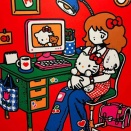 キティちゃんとローソク