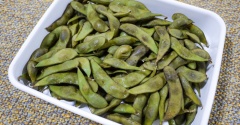 丹波篠山産黒枝豆を茹でて食べる＝美味しい&「我が家一瞬の停電」