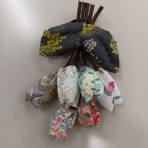 アップルのパッチワーク進行中！