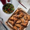 【ご飯日記】フードランドの無料ウィング🍗・食後のチョコレート