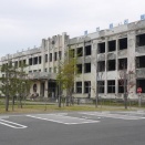 石巻市震災遺構 門脇小学校跡（宮城県石巻市）