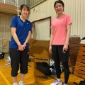 ＜　日本代表女子ダブルス　参加　＞